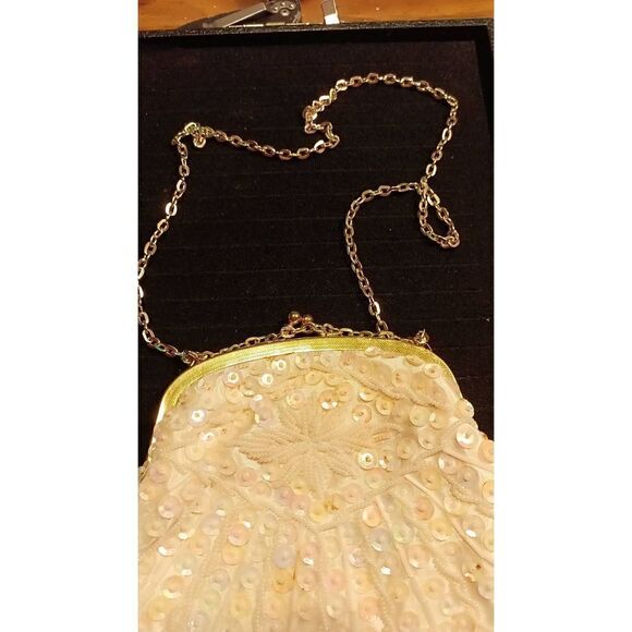 Vintage evening bag made in Hong Kong. In good condition. 4+4 - Picture 3 of 8